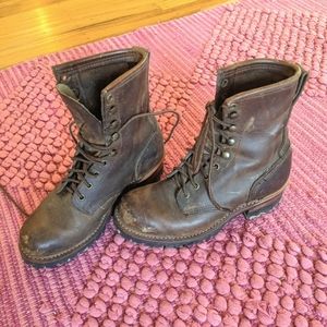 FRYE vintage boots leather 7.5